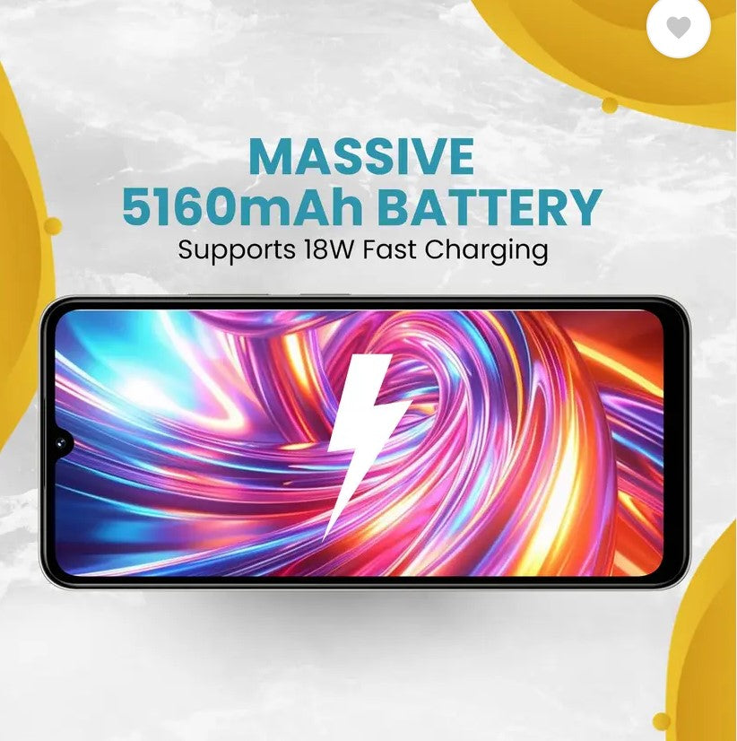 POCO C75 5G (Silver Stardust, 128 GB) (4 GB RAM)