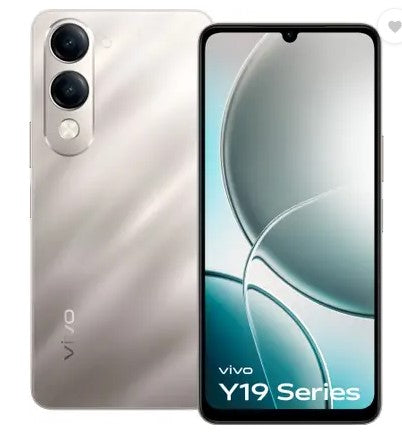 vivo Y19e (Titanium Silver, 64 GB)  (4 GB RAM)