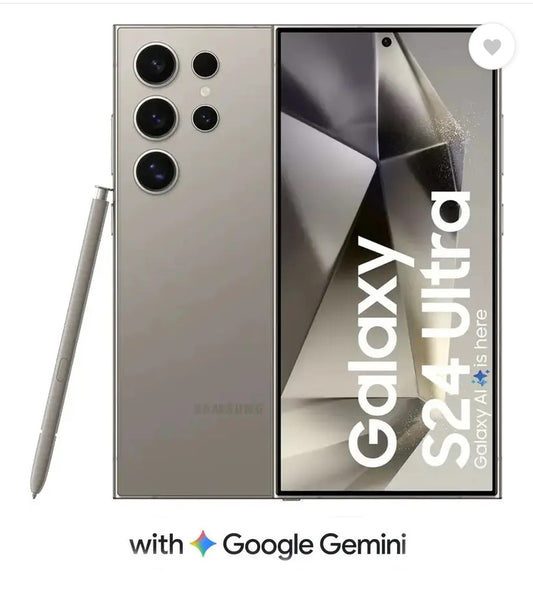 Samsung Galaxy S24 Ultra 5G (Titanium Gray, 256 GB)  (12 GB RAM)