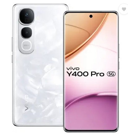 vivo Y400 Pro 5G (Freestyle White, 256 GB)  (8 GB RAM)