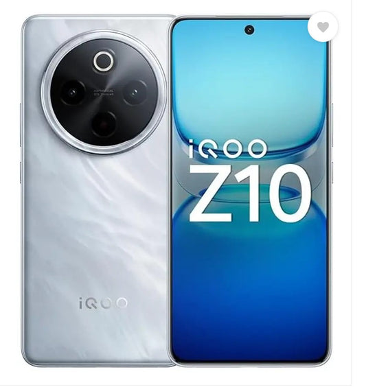 IQOO Z10 5G (Glacier Silver / Silver, 128 GB)  (8 GB RAM)