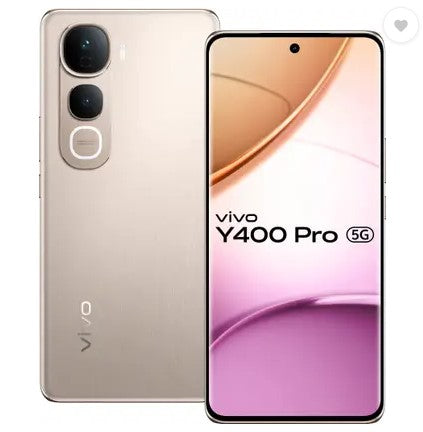 vivo Y400 Pro 5G (Fest Gold, 128 GB)  (8 GB RAM)