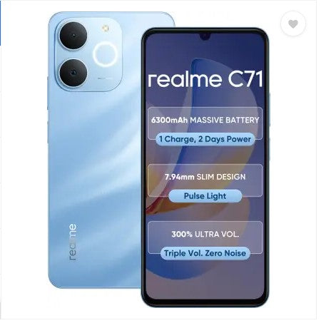 realme C71 (Sea Blue, 64 GB)  (4 GB RAM)