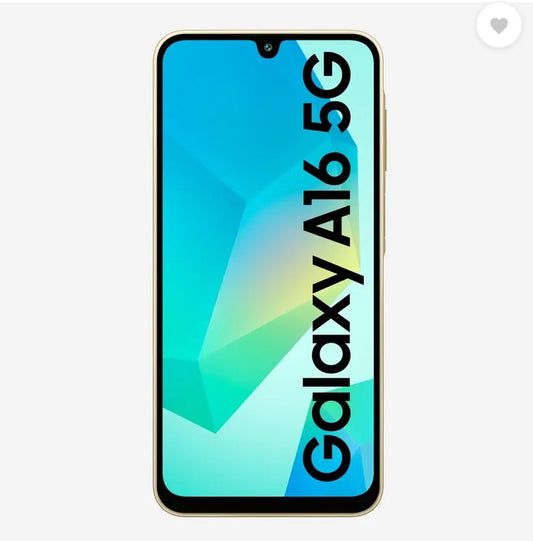 Samsung Galaxy A16 5G (Gold, 128 GB)  (6 GB RAM)