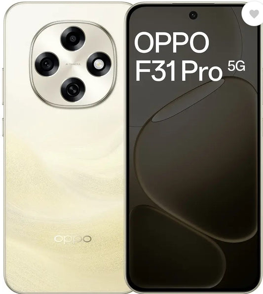 OPPO F31 Pro 5G (Desert Gold, 128 GB)  (8 GB RAM)
