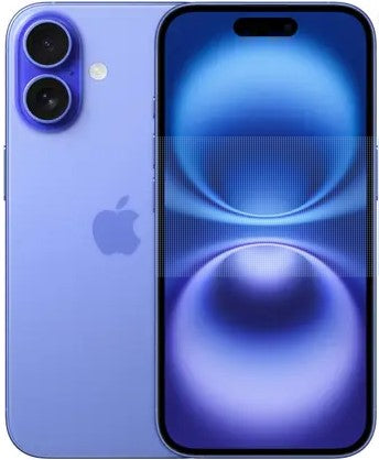 Apple iPhone 16 (Ultramarine, 128 GB)