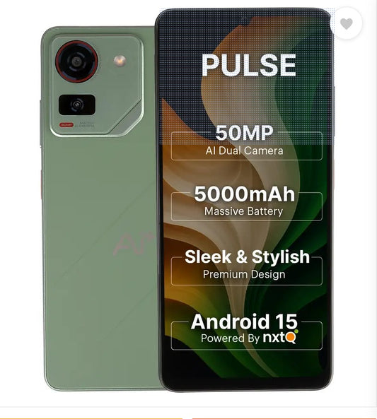 Ai+ Pulse (Green, 128 GB)  (6 GB RAM)