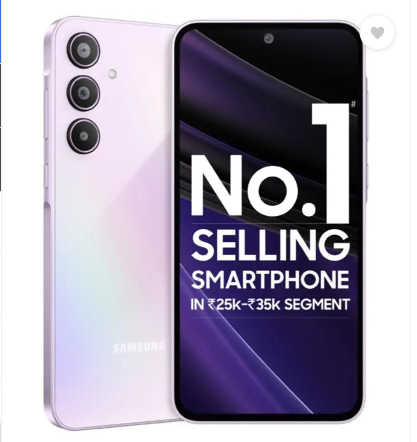Samsung Galaxy A35 5G (Awesome Lilac, 128 GB)  (8 GB RAM)