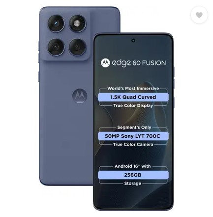 MOTOROLA Edge 60 Fusion 5G (PANTONE Slipstream, 256 GB)  (8 GB RAM)