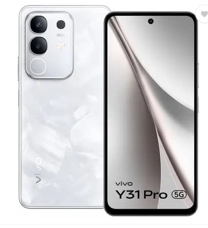 vivo Y31 Pro 5G (Dreamy White, 256 GB)  (8 GB RAM)