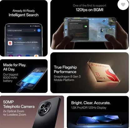 OnePlus 13R 5g (Astral Trail, 256 GB)  (12 GB RAM)