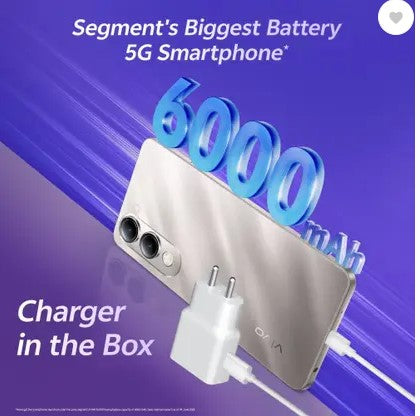 vivo T4 Lite 5G Charger in the Box (Titanium Gold, 128 GB)  (4 GB RAM)