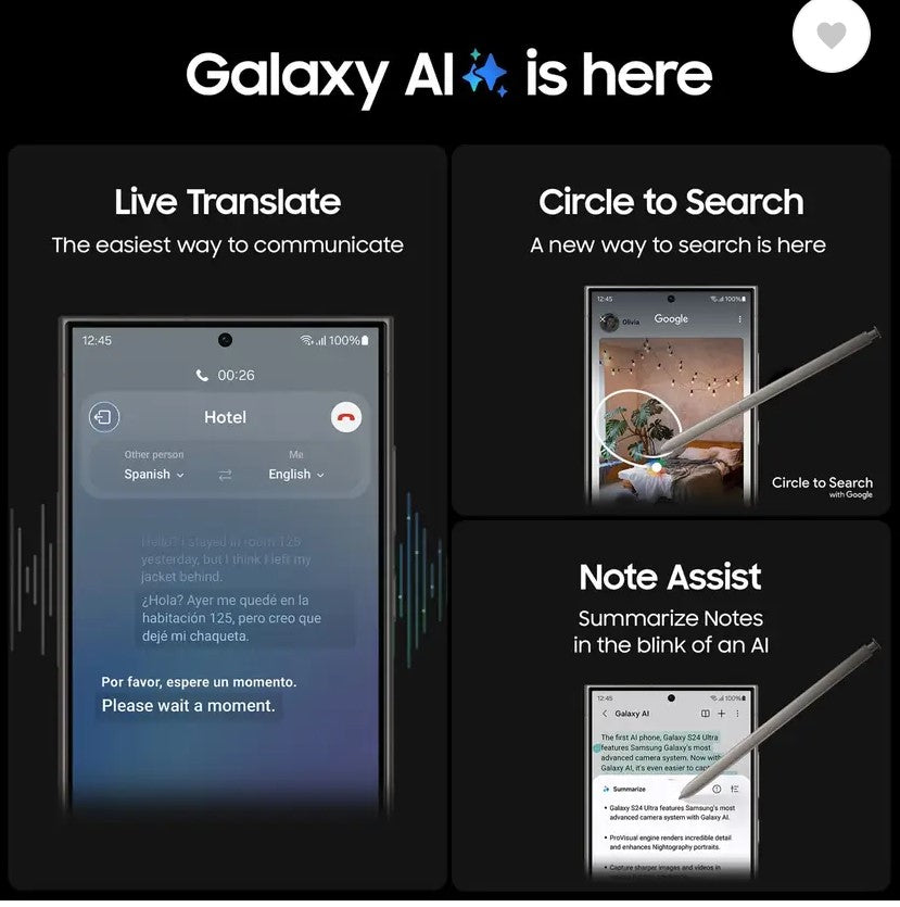 Samsung Galaxy S24 Ultra 5G (Titanium Gray, 256 GB)  (12 GB RAM)
