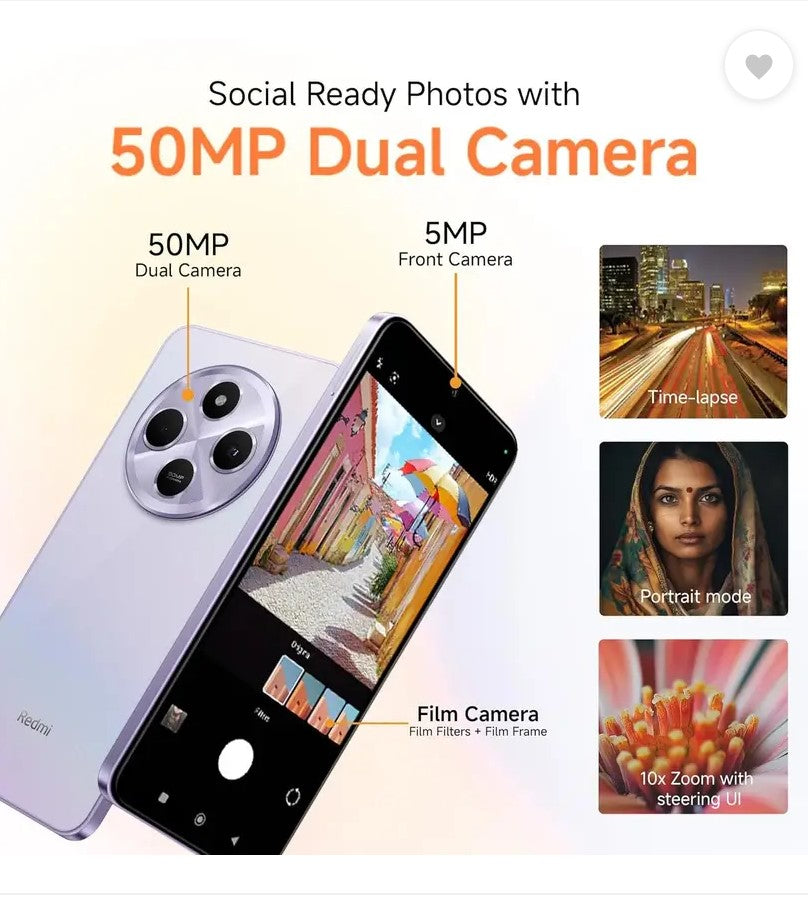 REDMI A4 5G only on Jio SIM (Starry Black, 64 GB)  (4 GB RAM)