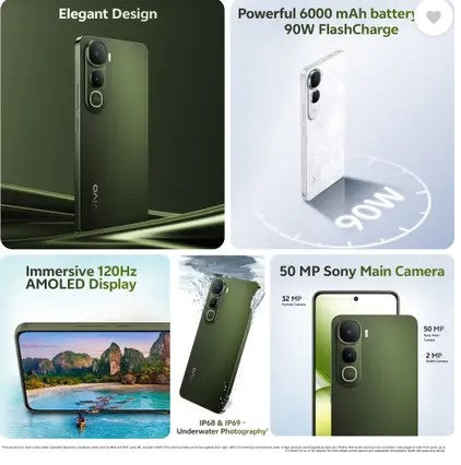 vivo Y400 5G (Olive Green, 256 GB)  (8 GB RAM)