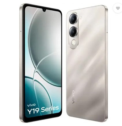 vivo Y19 5G (Titanium Silver, 128 GB)  (4 GB RAM)