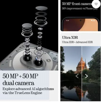 Nothing Phone (2a) Plus (Grey, 256 GB)  (8 GB RAM)