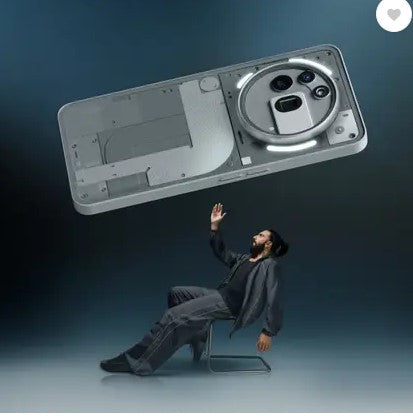 Nothing Phone (3a) Pro (Grey, 128 GB)  (8 GB RAM)