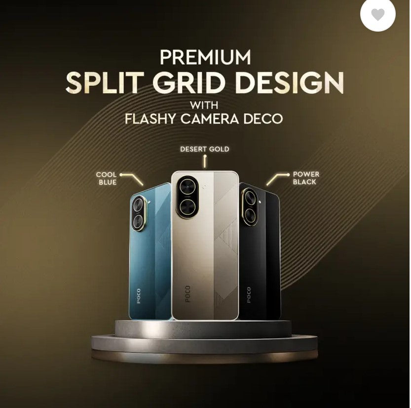 POCO C71 (Cool Blue, 64 GB)  (4 GB RAM)