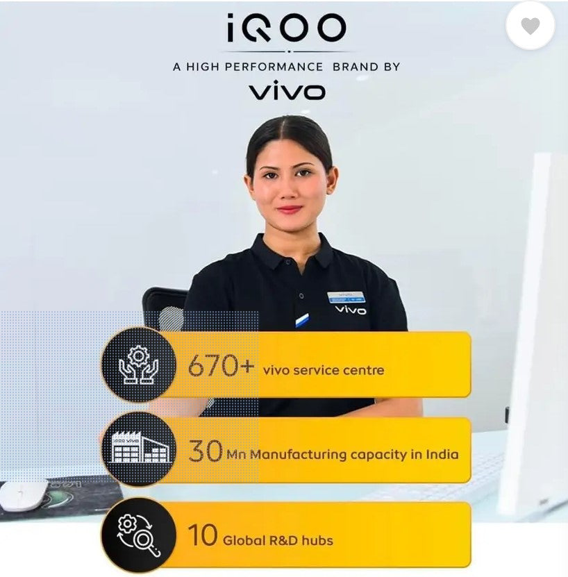 IQOO Neo 10R 5G (MoonKnight Titanium, 128 GB)  (8 GB RAM)